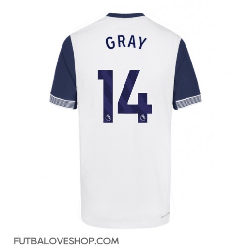 Dres Tottenham Hotspur Archie Gray #14 Domáci 2024-25 Krátky Rukáv